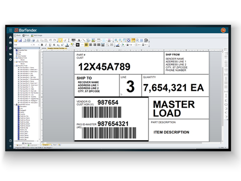 Barcode distribution software